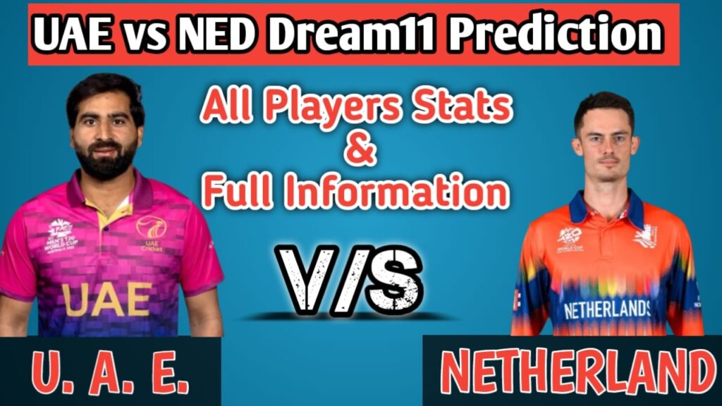 UAE vs NED Dream11 Prediction, ICC CWC League 2 ODI 64TH Match Preview, Playing11, Pitch Report In Depth Analysis.