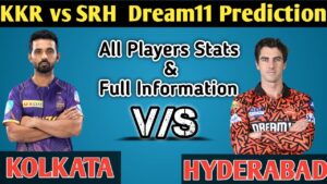 KKR Vs SRH Dream11 Prediction